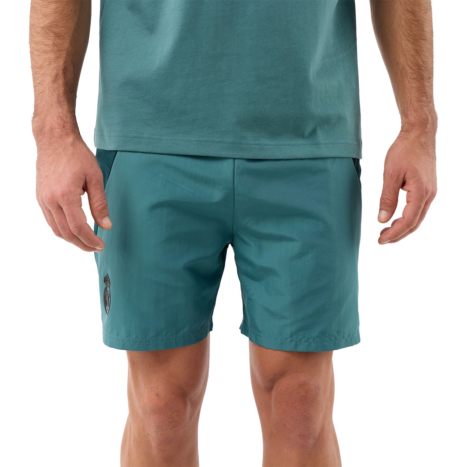 Mens adidas Stadium Shorts Green
