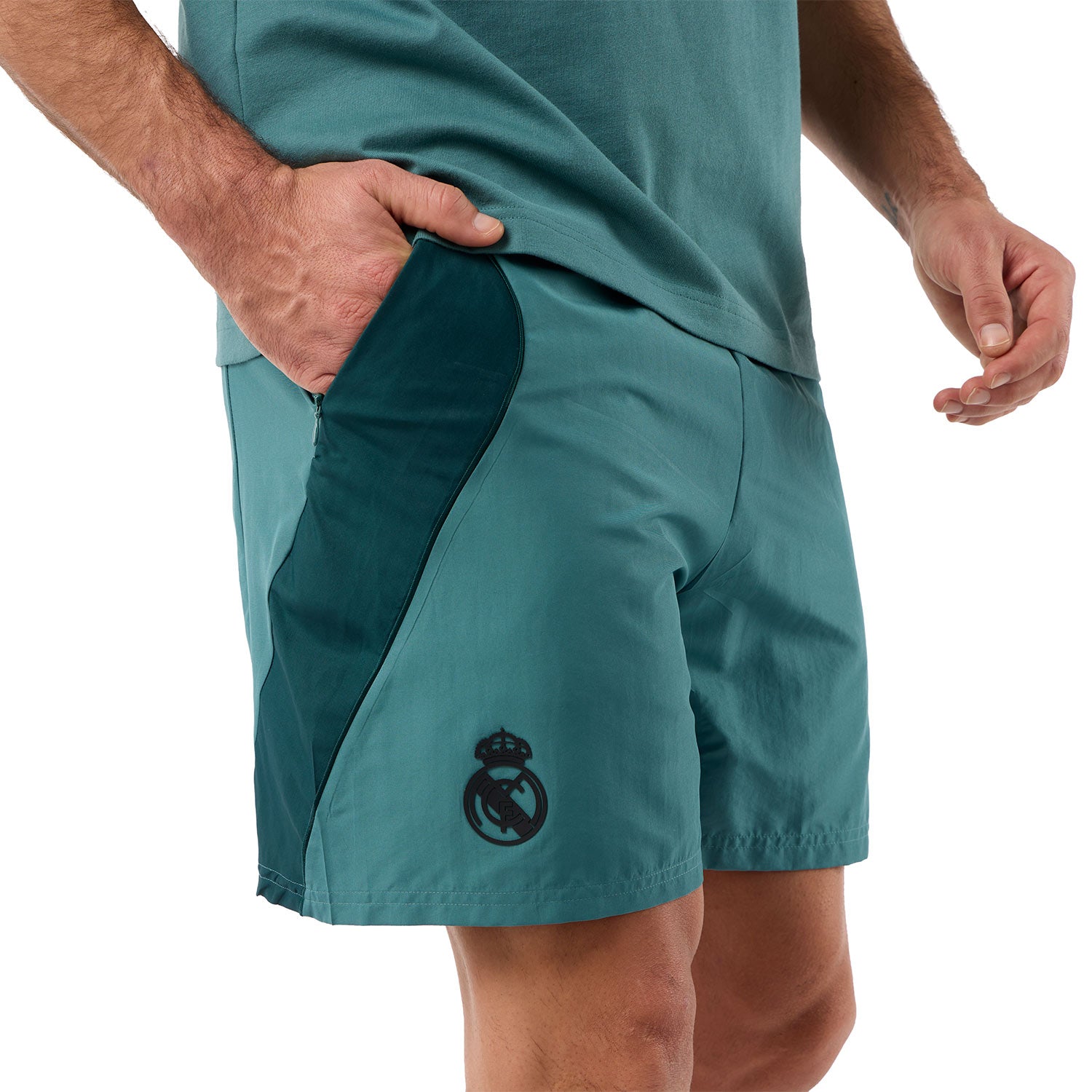 Mens adidas Stadium Shorts Green