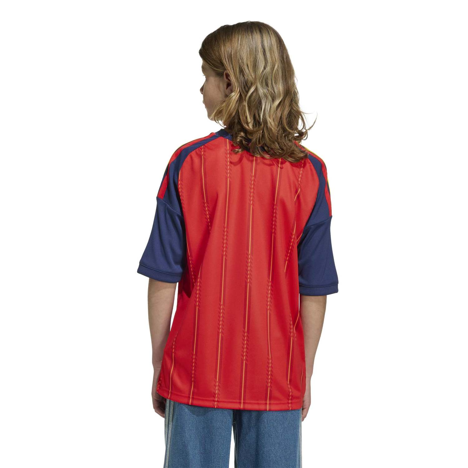 Camiseta España Niño Primera Equipación Mundial 2026 Roja
