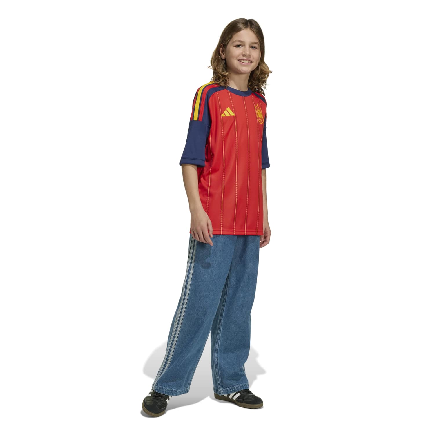 Camiseta España Niño Primera Equipación Mundial 2026 Roja
