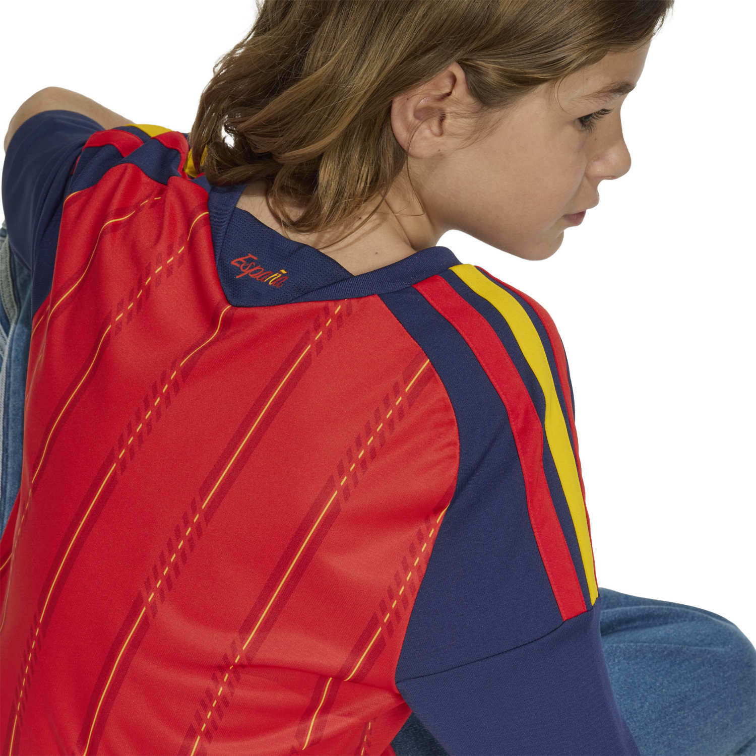 Camiseta España Niño Primera Equipación Mundial 2026 Roja