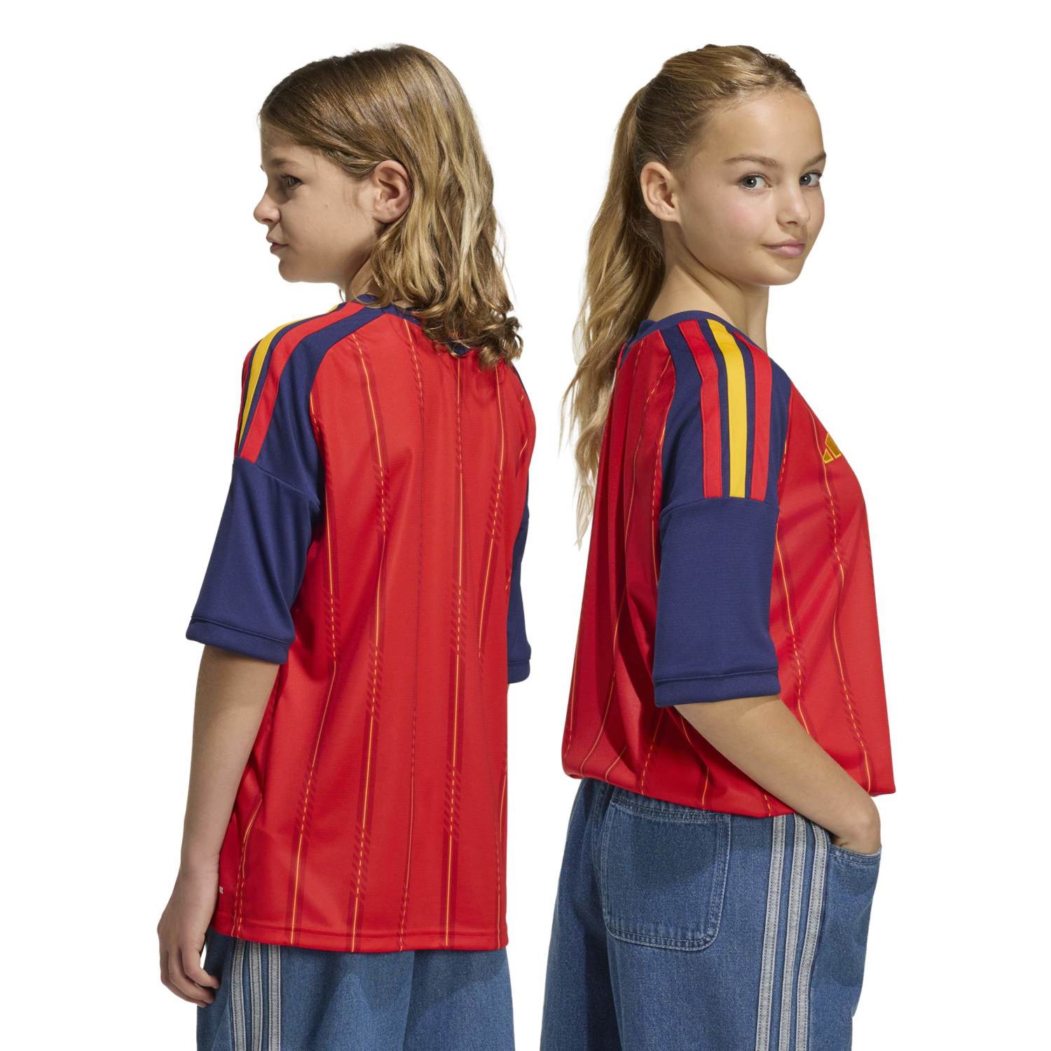 Camiseta España Niño Primera Equipación Mundial 2026 Roja