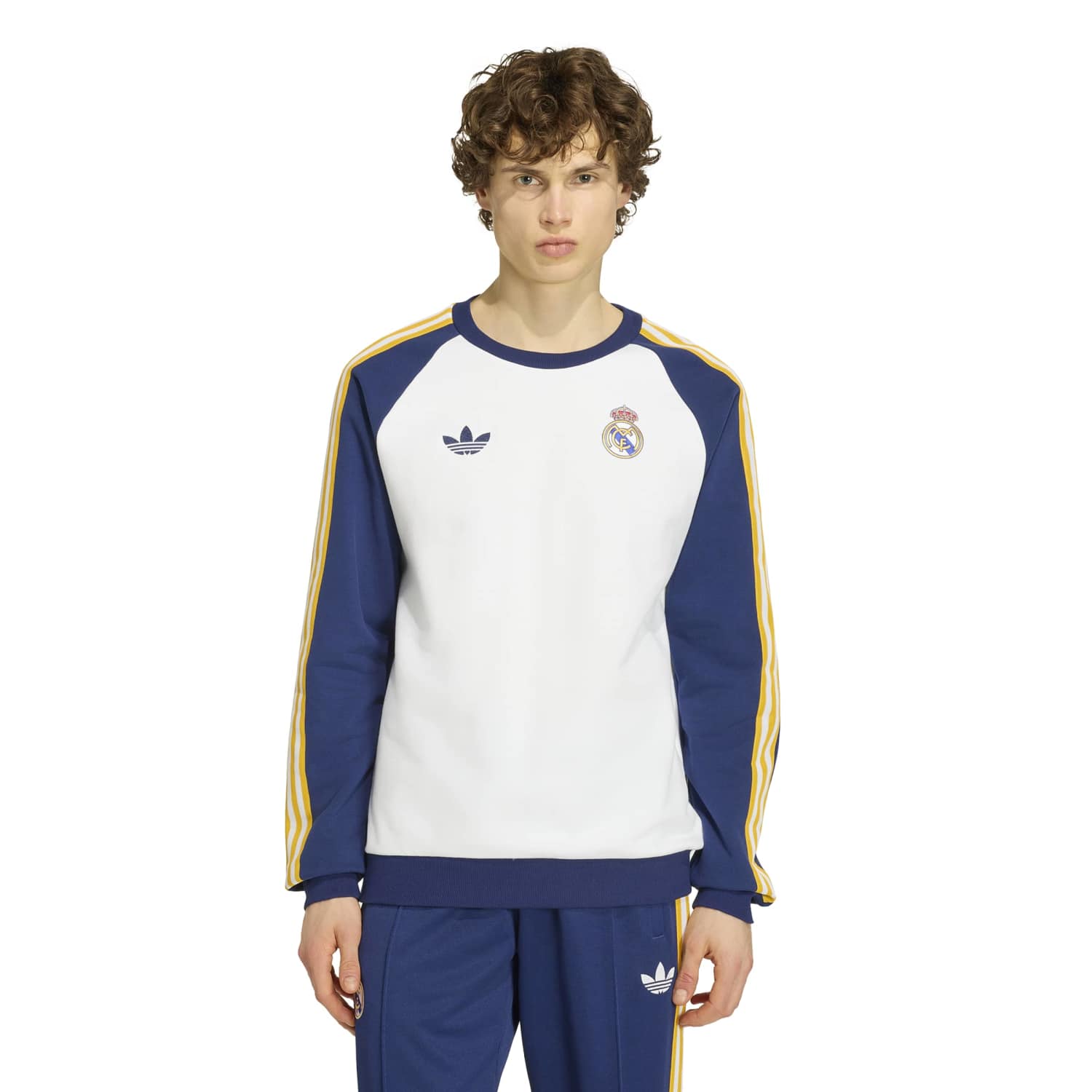 Mens Sweatshirt adidas Originals 25/26 White – Real Madrid Europe