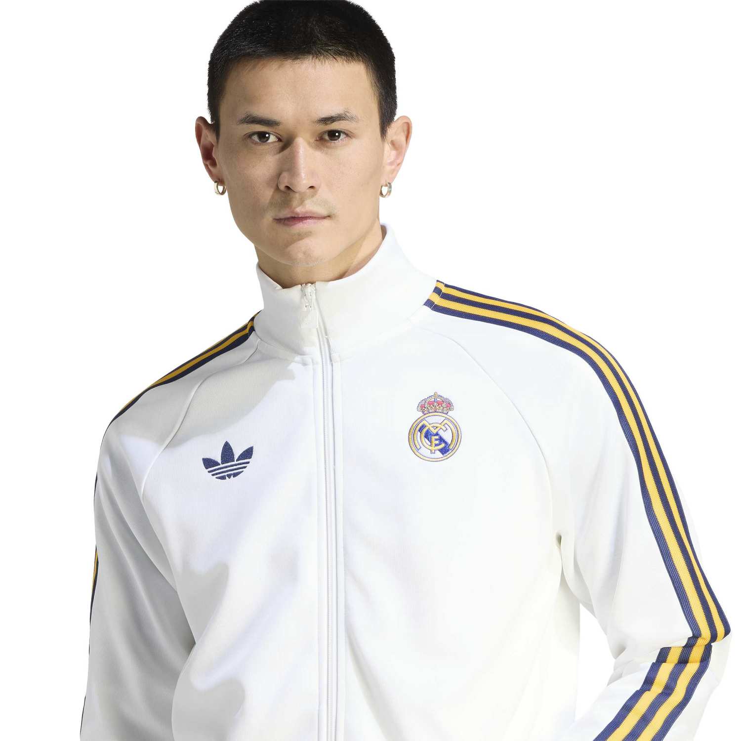 メンズ トラックジャケット adidas Originals 25/26 ホワイト – レアル