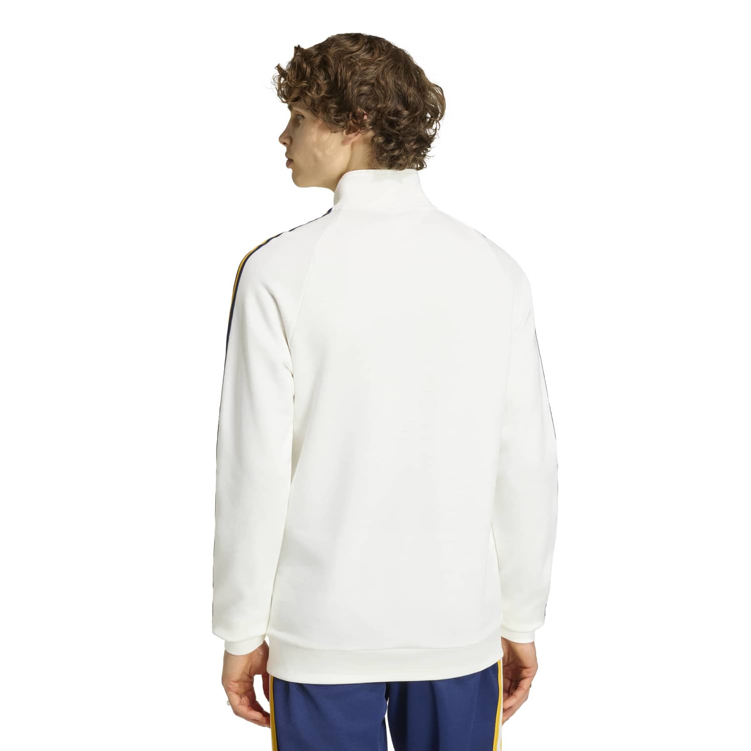 Mens Half-Zip Sweatshirt adidas Originals 25/26 White