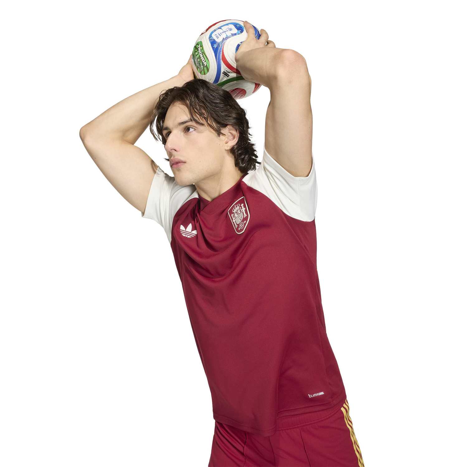 Spain Men adidas Warm-Up Away T-Shirt World Cup 2026