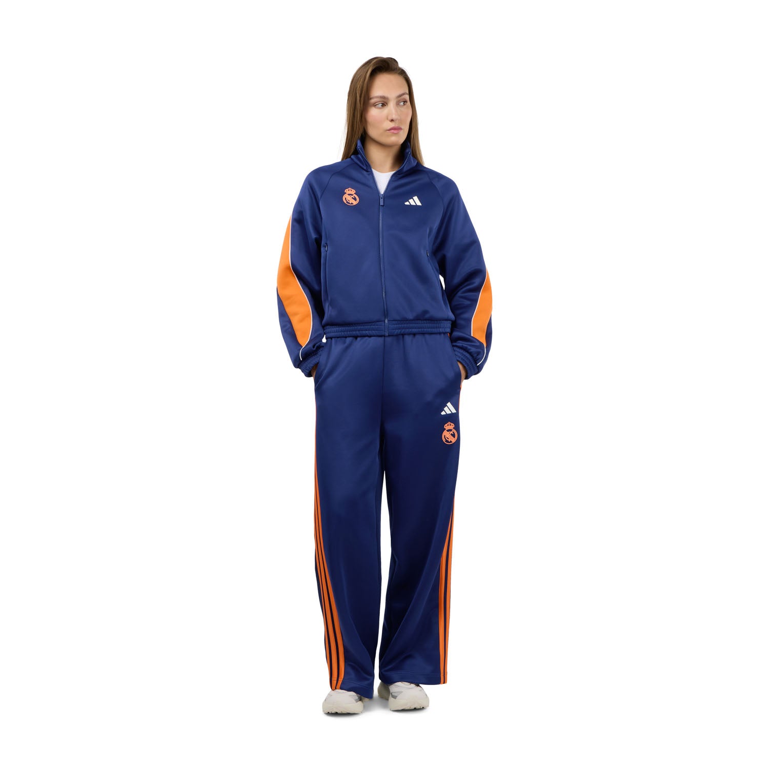 Womens adidas Stadium Track Pant Navy