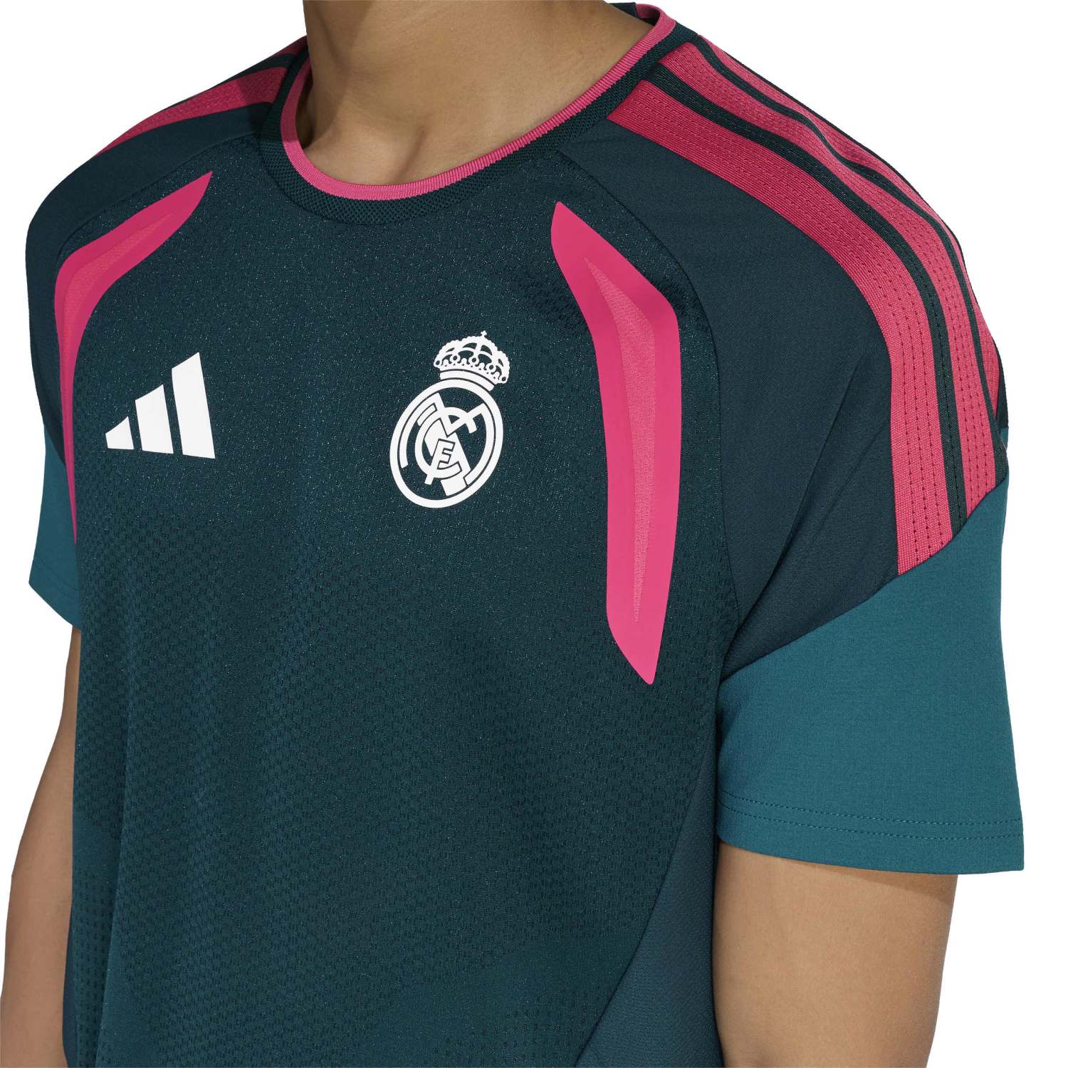  Real Madrid トレーニングシャツ メンズ adidas プロ トレーニング シャツ 26/27 グリーン – レアル