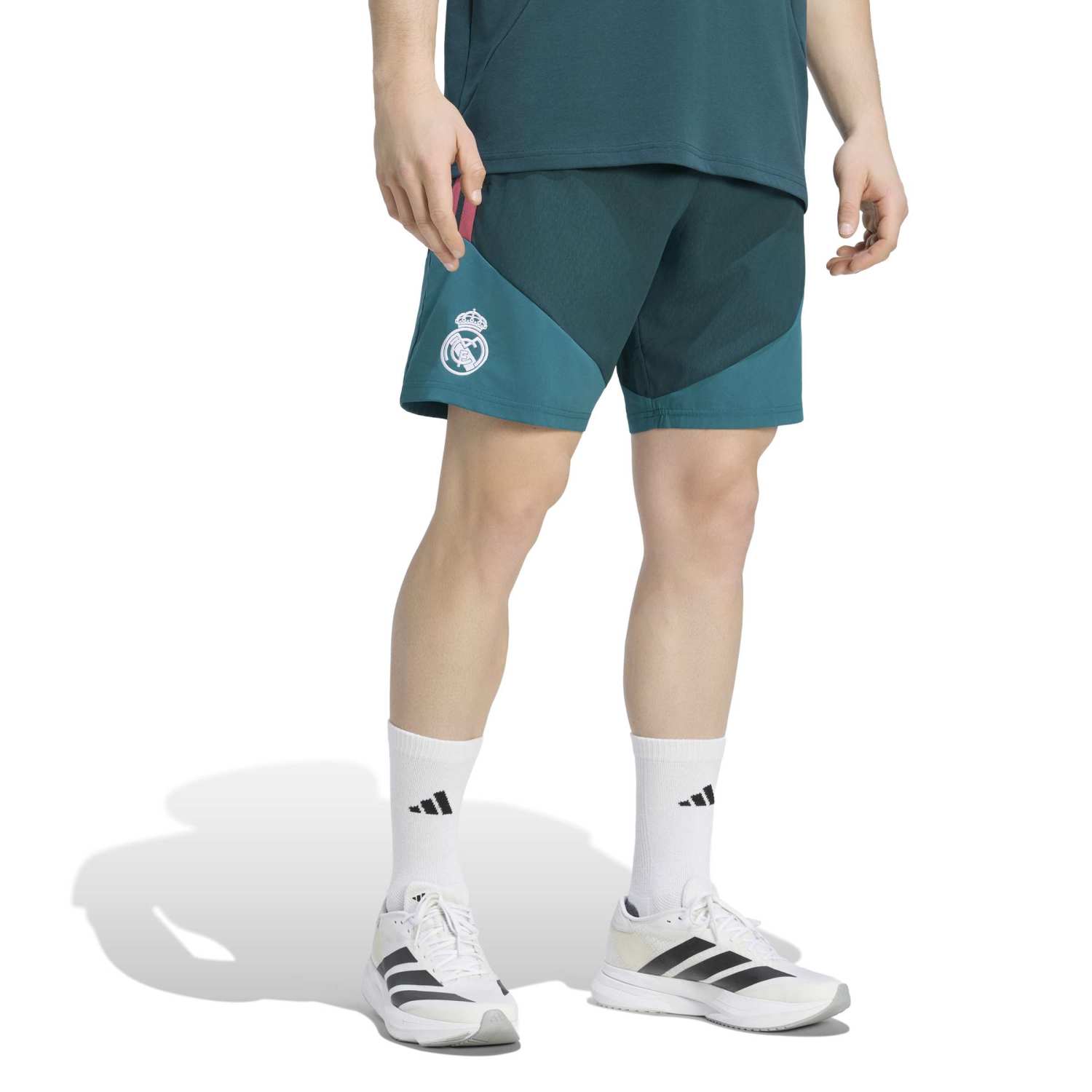 Mens adidas Training Downtime Shorts 26/27 Green