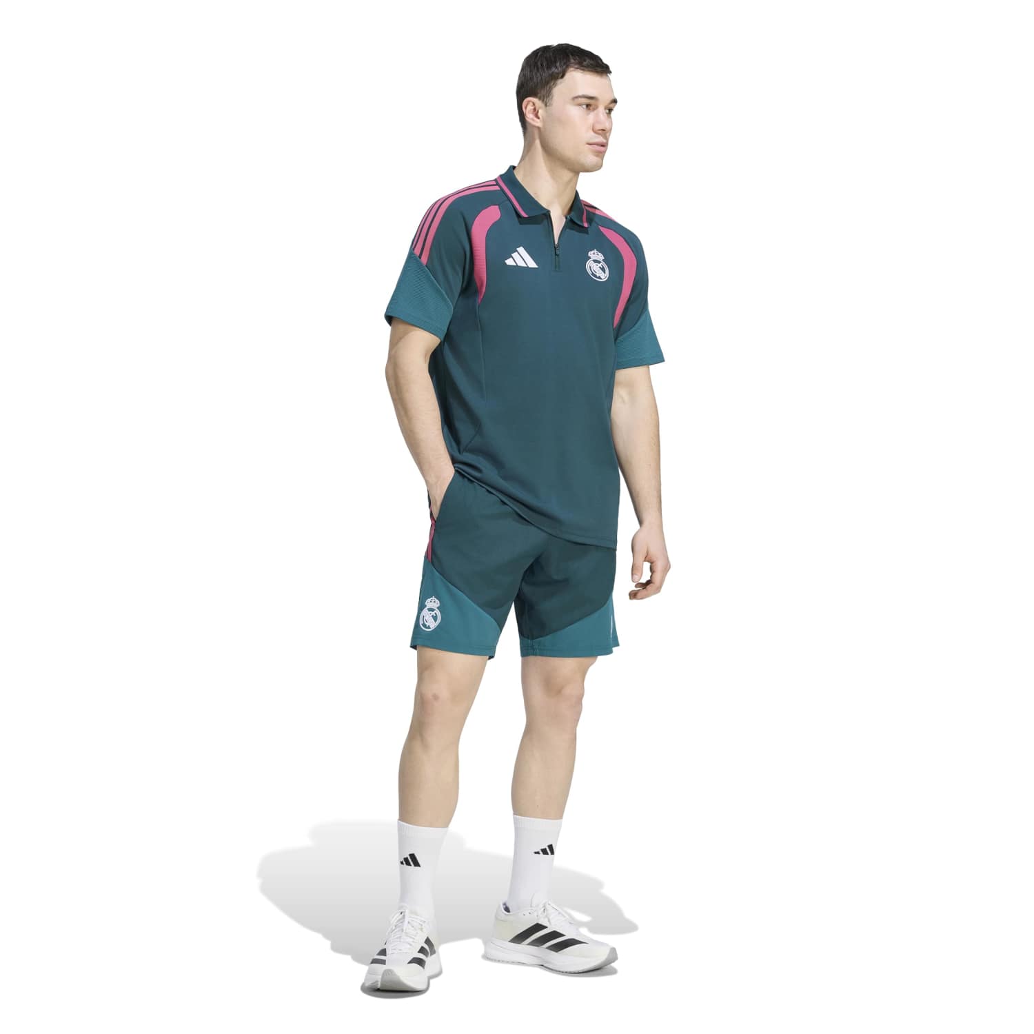 Mens adidas Training Downtime Shorts 26/27 Green