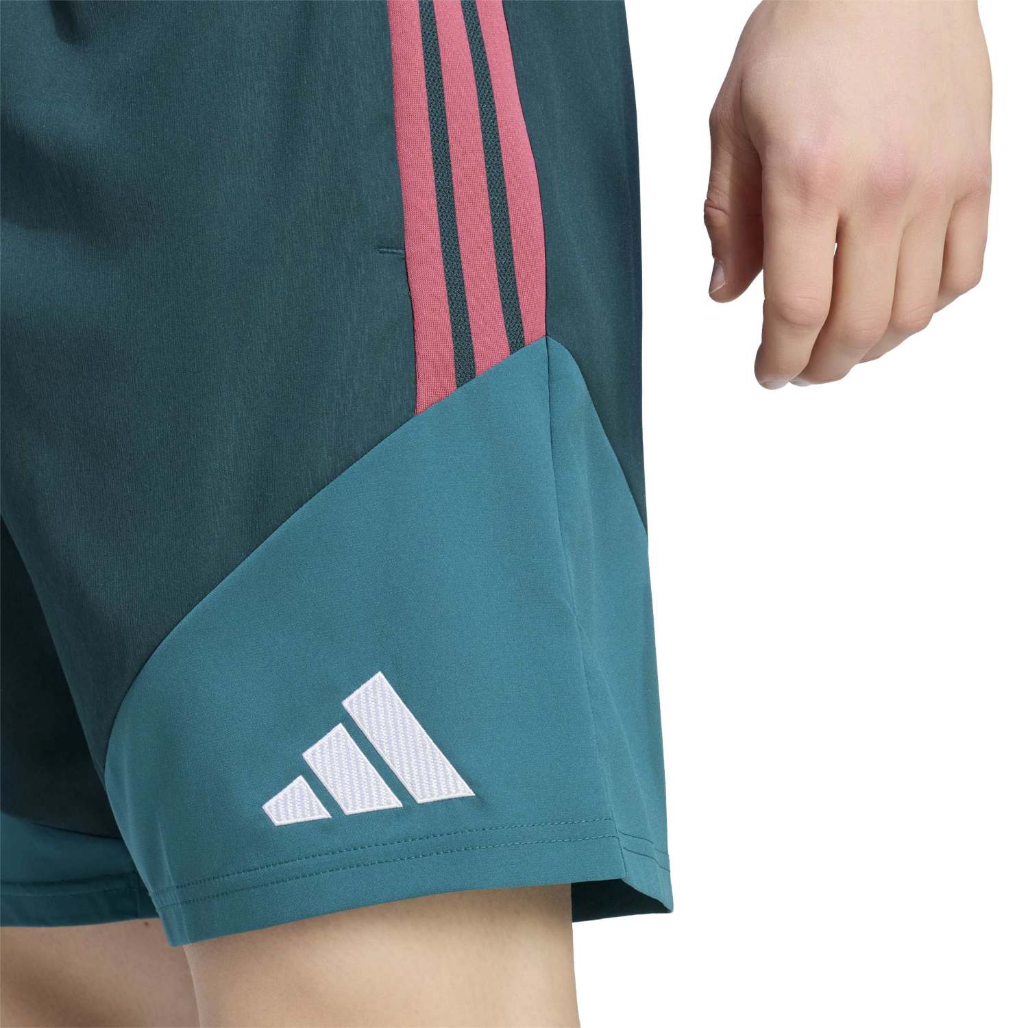 Mens adidas Training Downtime Shorts 26/27 Green
