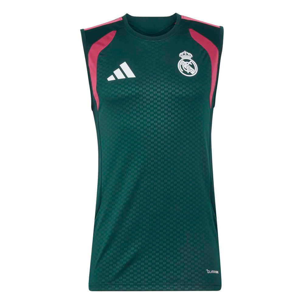 Camiseta Sin Mangas Hombre adidas Entrenamiento 26/27 Verde