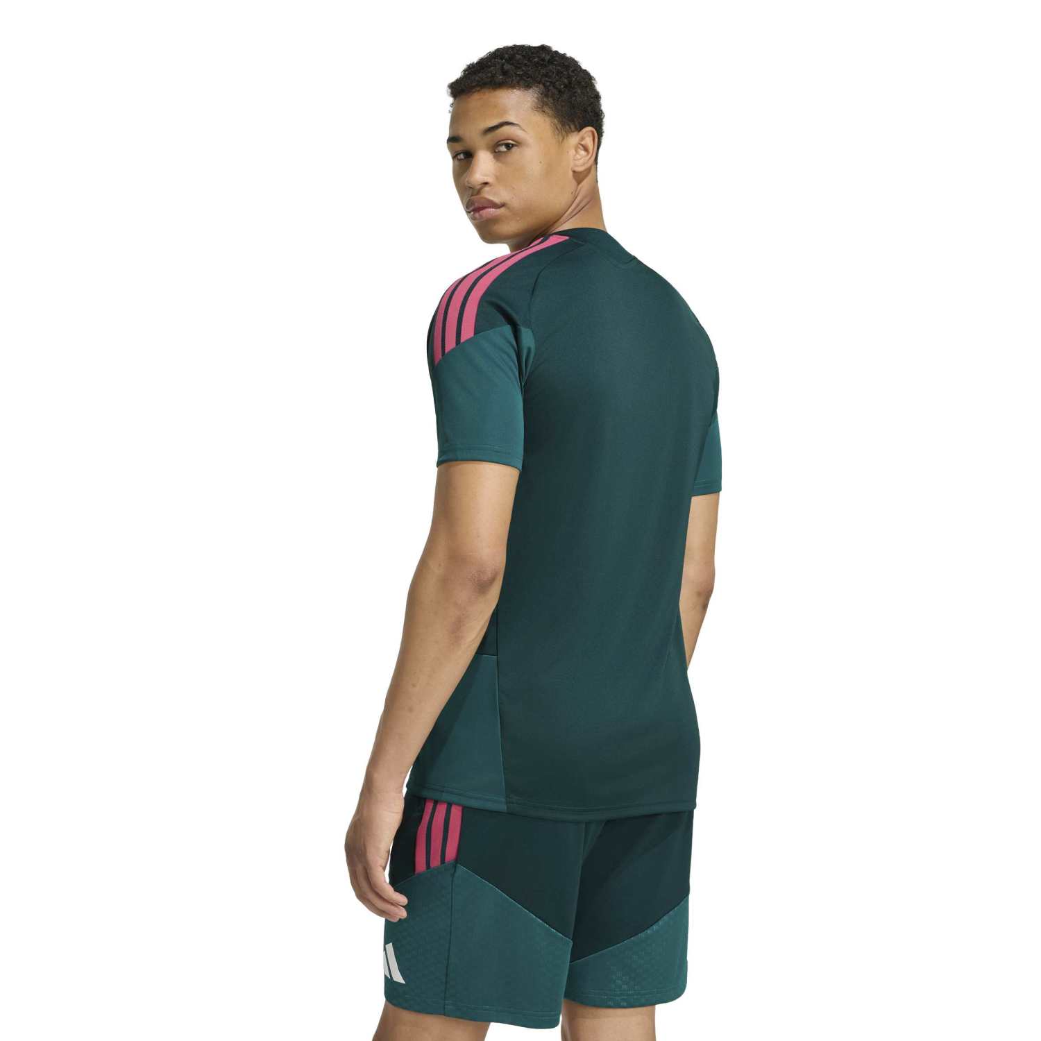 メンズ adidas トレーニング シャツ 26/27 グリーン – レアル