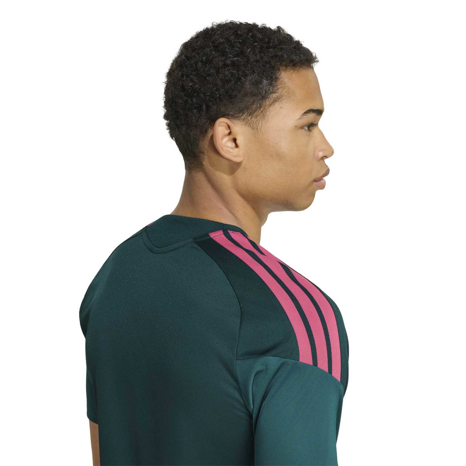 メンズ adidas トレーニング シャツ 26/27 グリーン – レアル