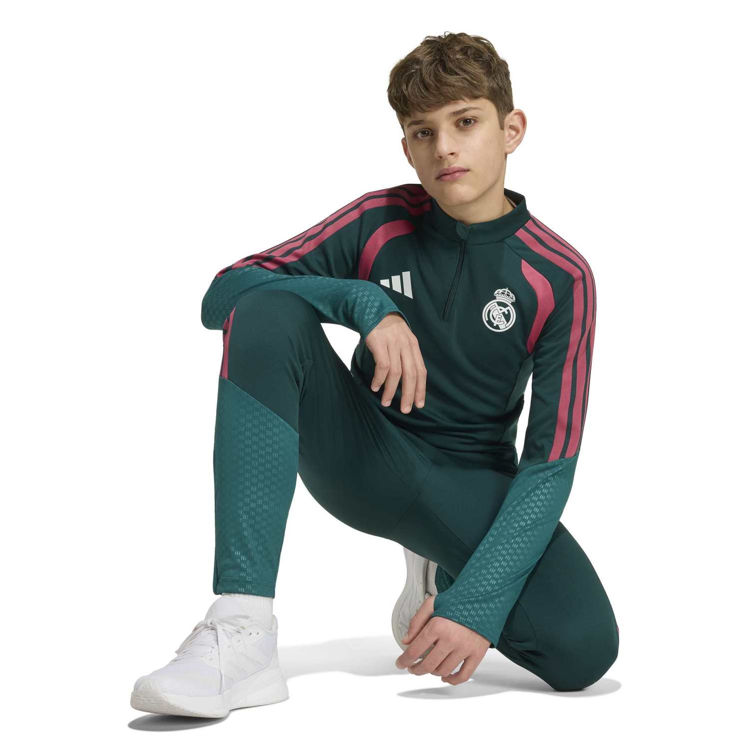 キッズ adidas トレーニング スウェットシャツ 26/27 グリーン