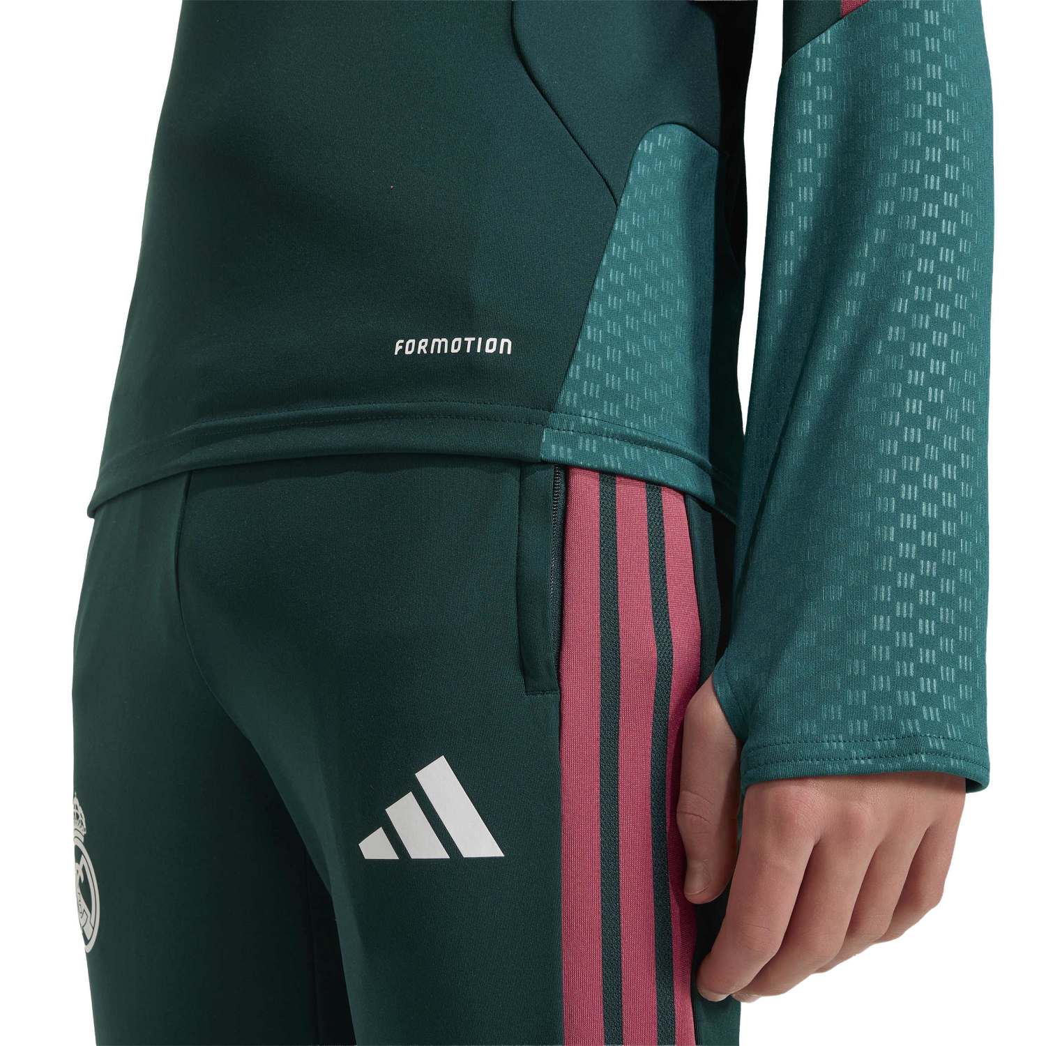Felpa da Allenamento Bambini adidas 26/27 Verde