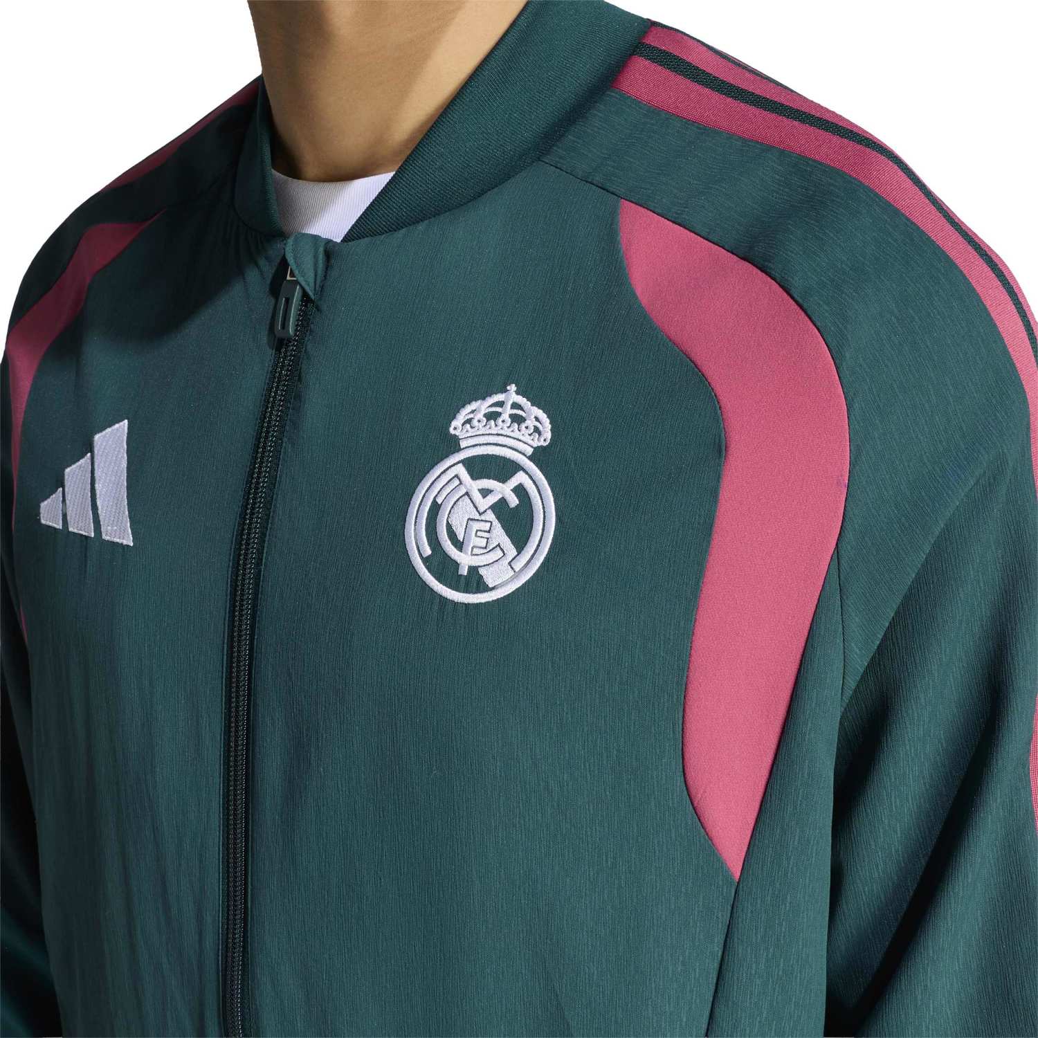 男款 adidas 运动套装训练夹克 26/27 绿色