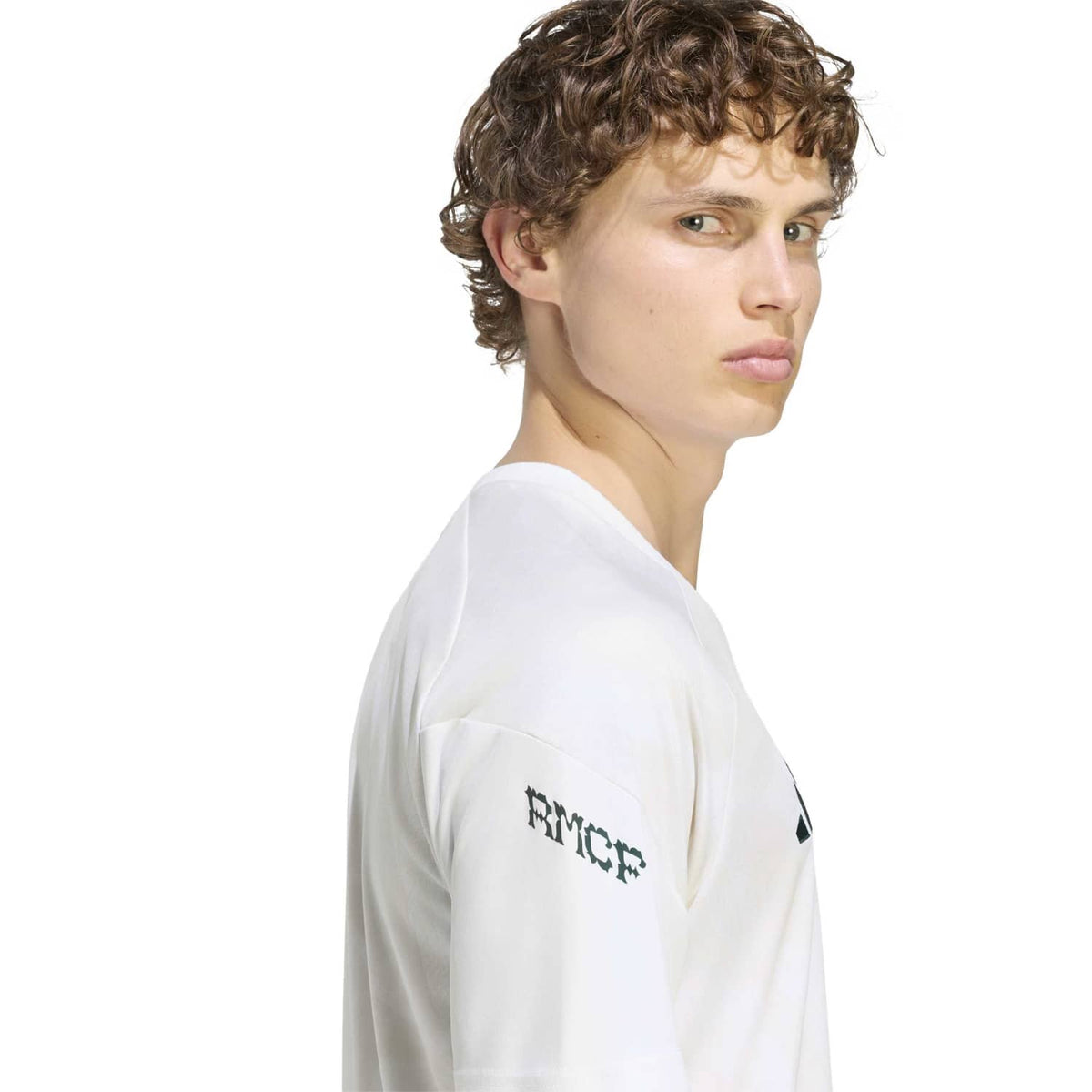 Camiseta Calentamiento Hombre adidas x FARM Rio 26/27 Blanca
