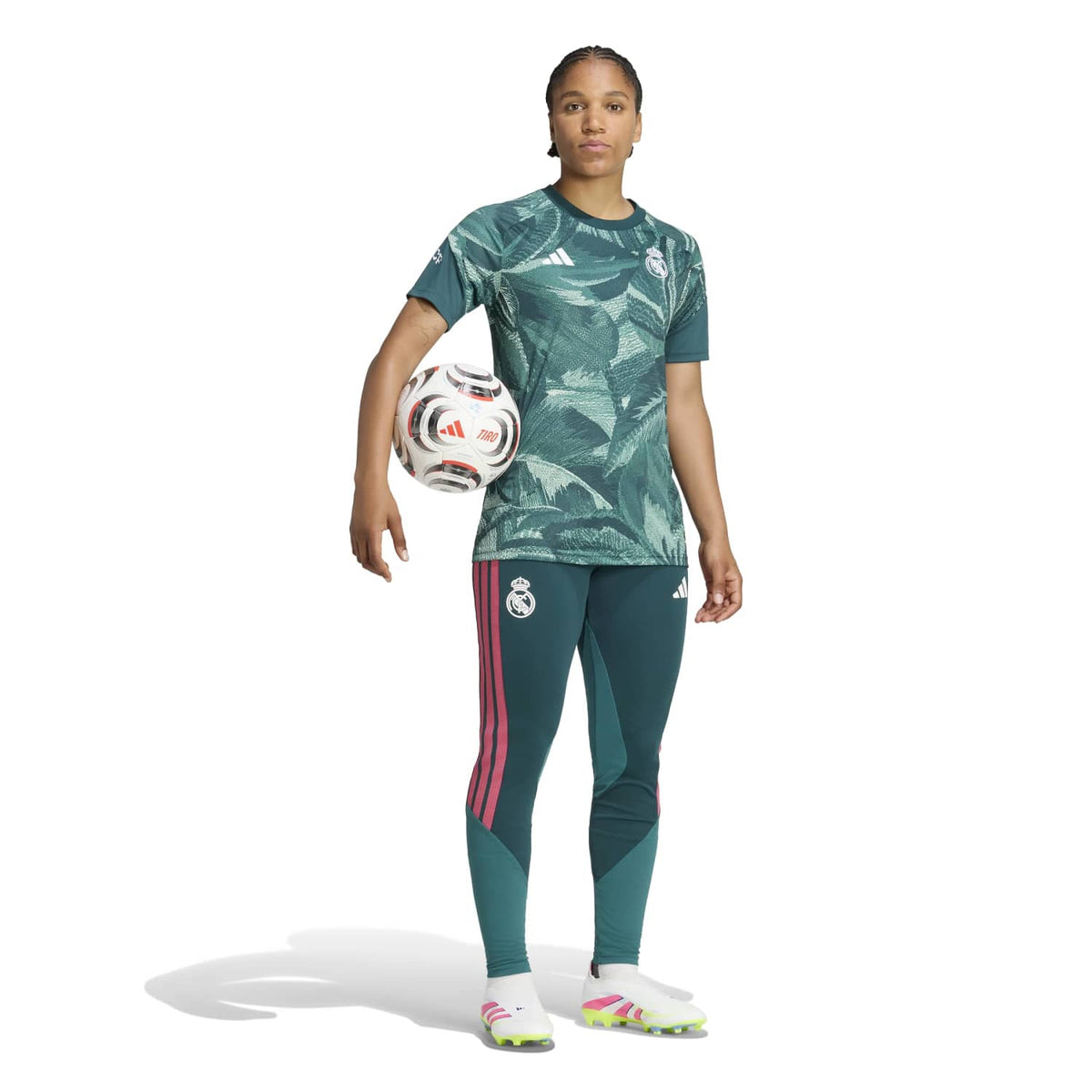 Camiseta Calentamiento Mujer adidas x FARM Rio 26/27 Verde