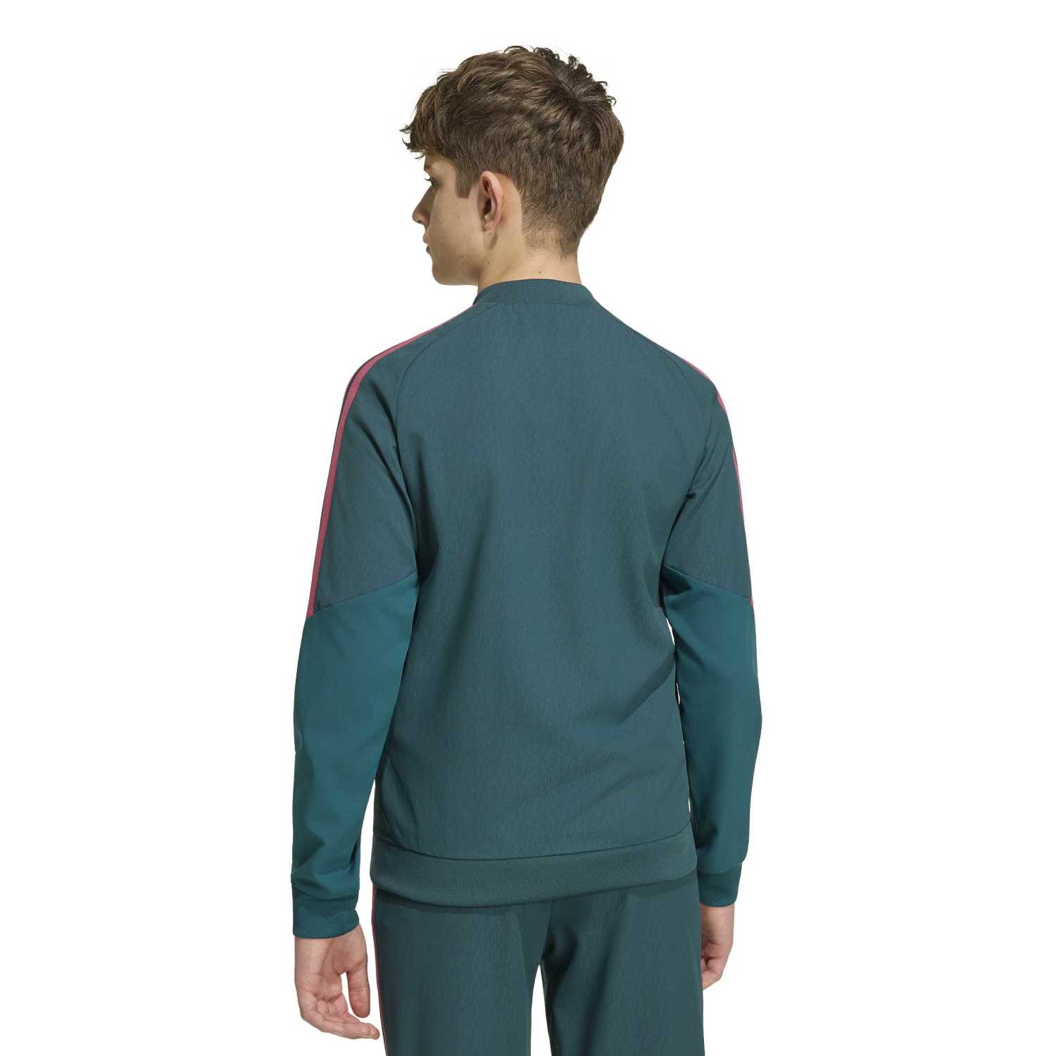 Youth adidas Training Tracksuit Jacket 26/27 Green