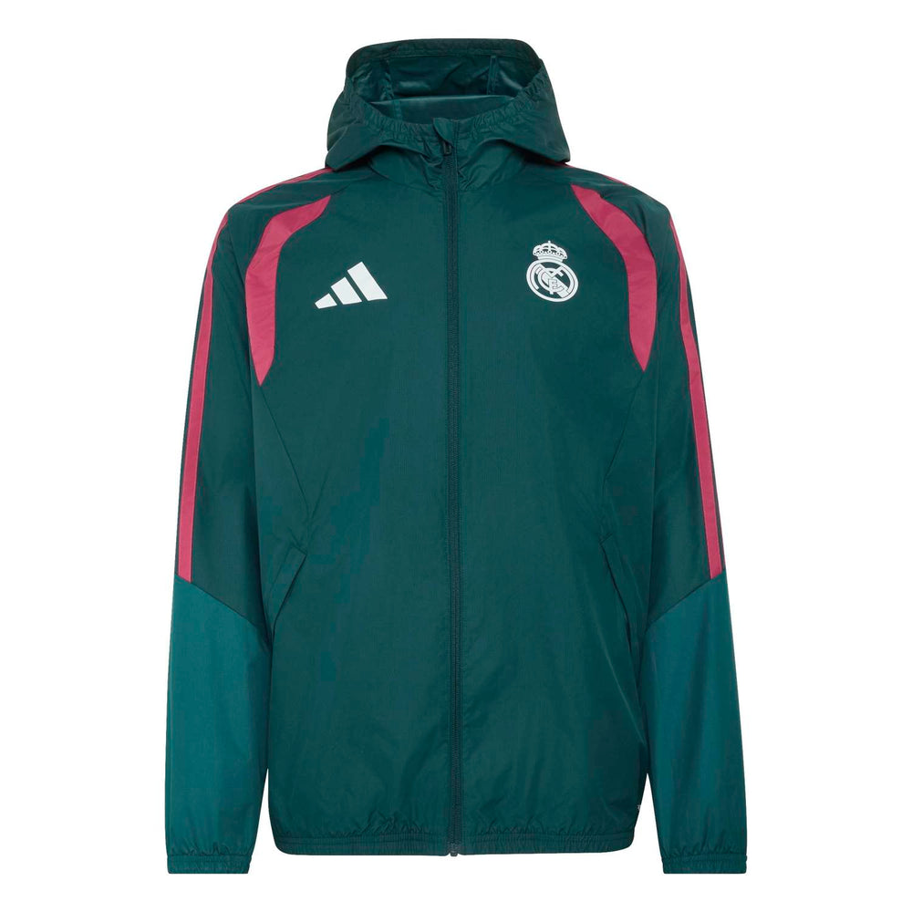 Mens adidas Training All Weather Jacket 26/27 Green
