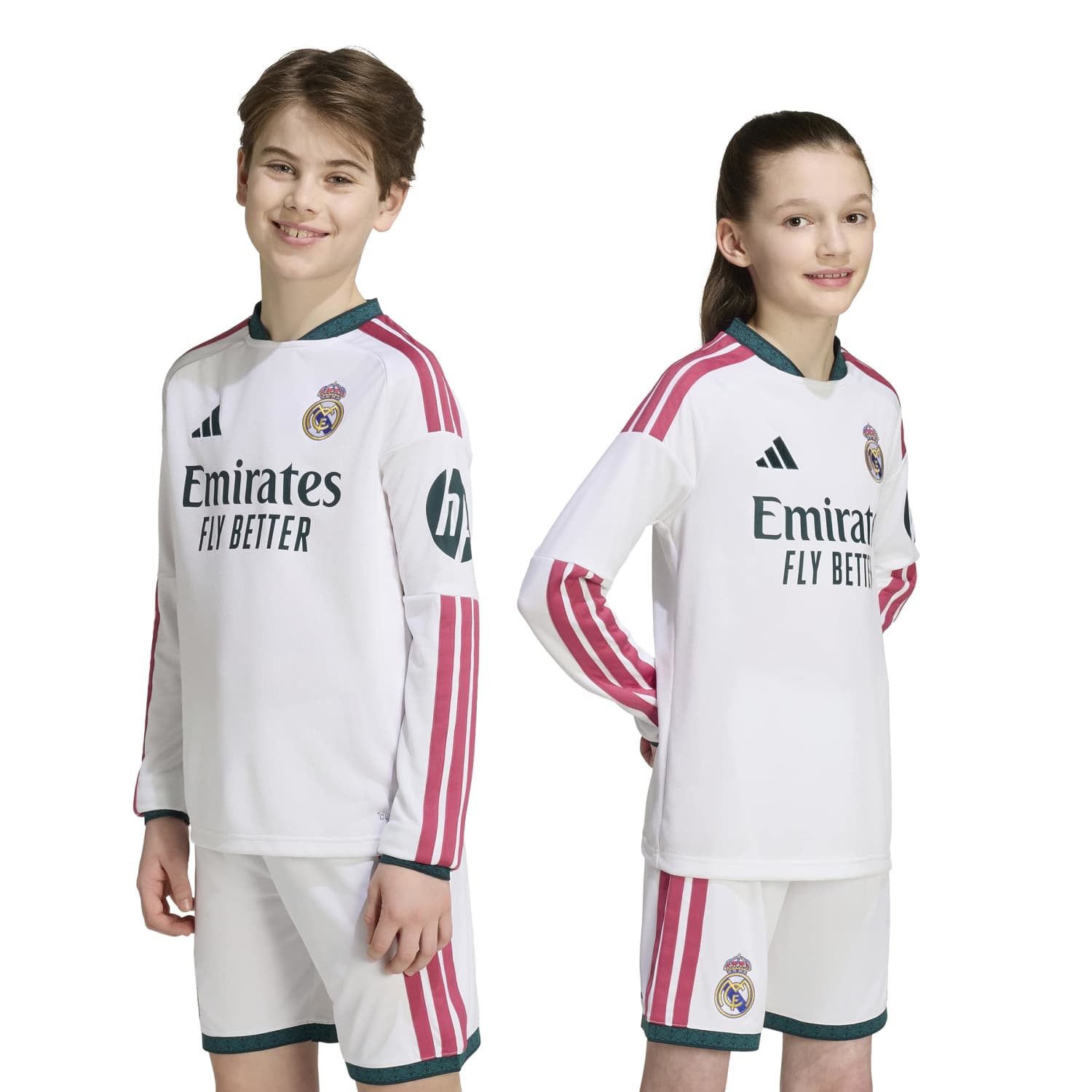 Camisola Principal Manga Comprida Criança 26/27 Branca