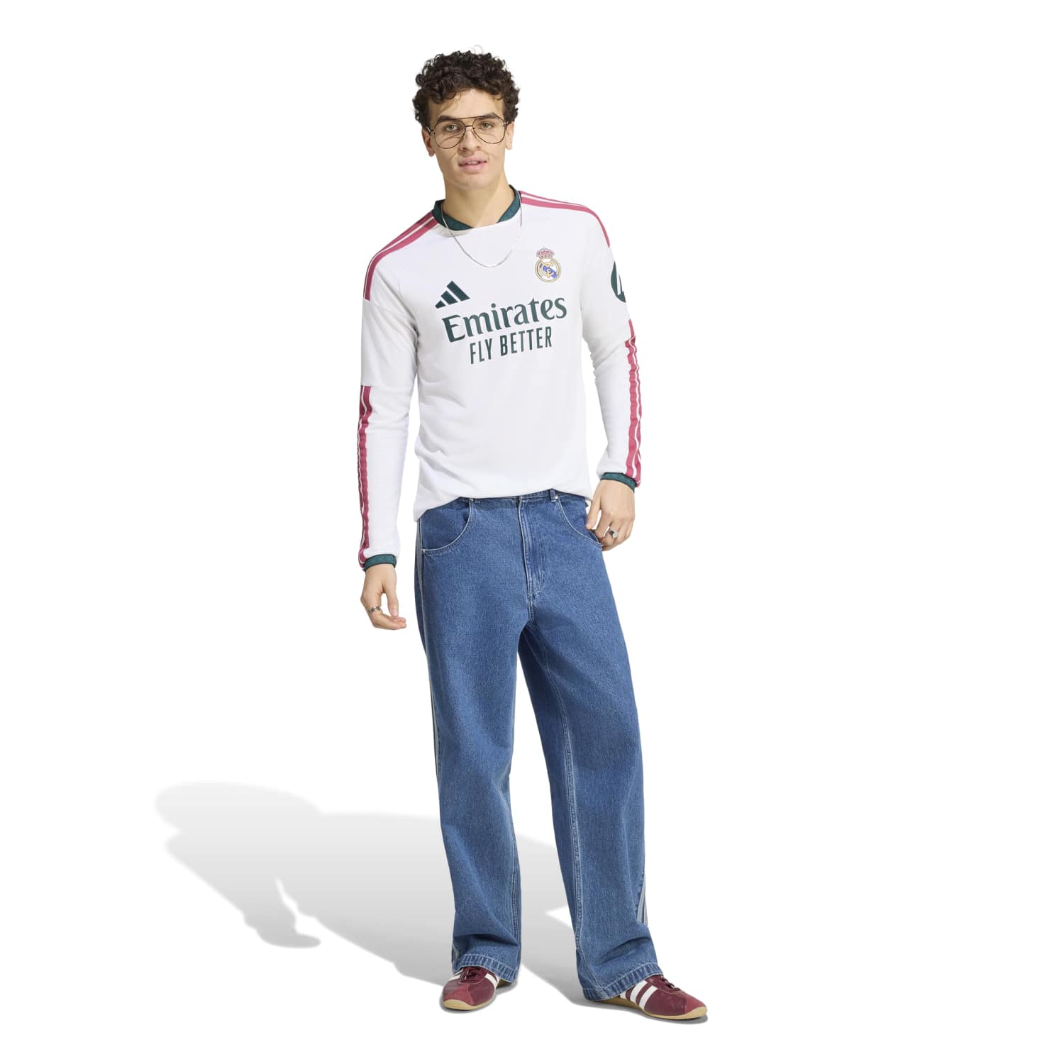 Camisola Principal Manga Comprida Homem 26/27 Branca