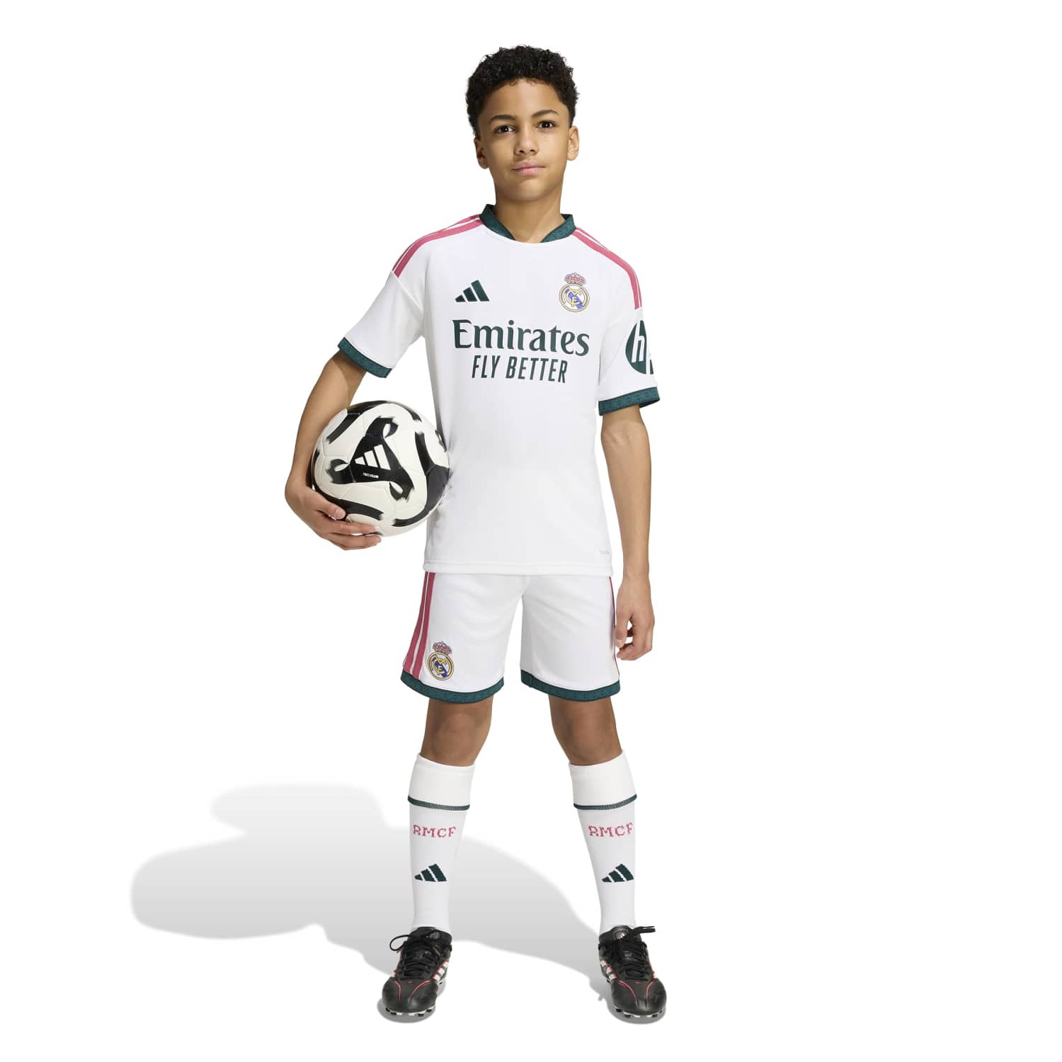 Conjunto Niño Primera Equipación Blanca 26/27