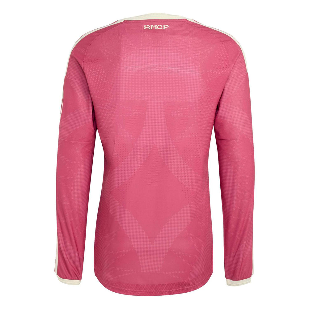 Camisola Terceiro Equipamento Authentic Masculino Manga Comprida Rosa 26/27