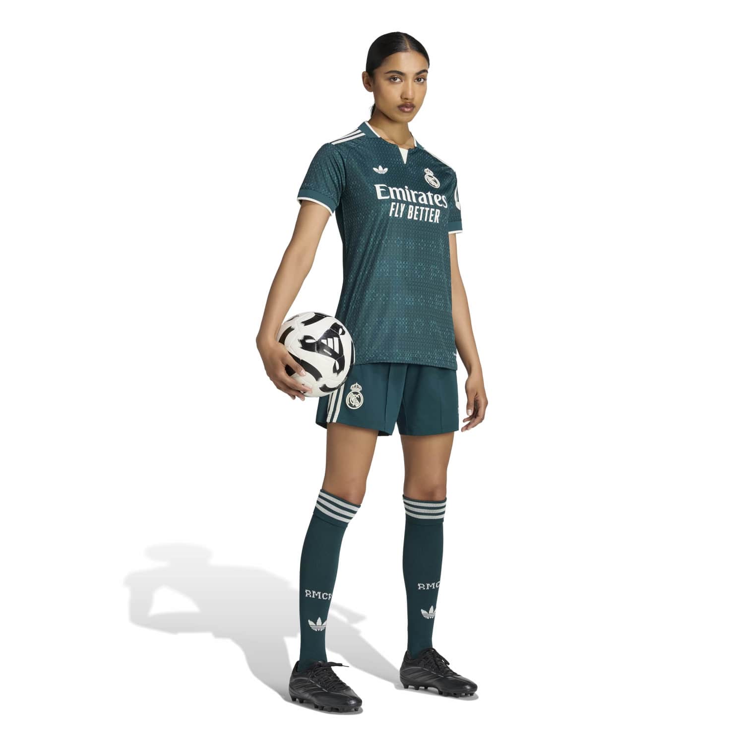 Womens Away Authentic Jersey Green 26/27