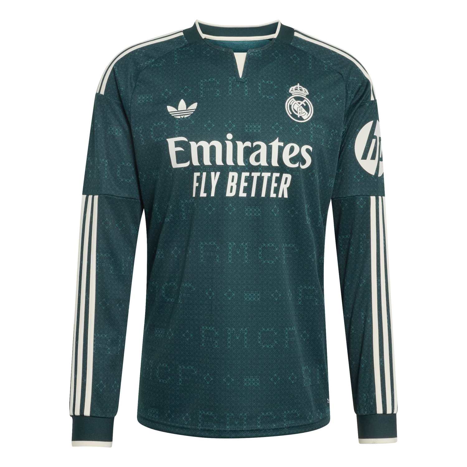 Mens Away Jersey Long Sleeve Green 26/27