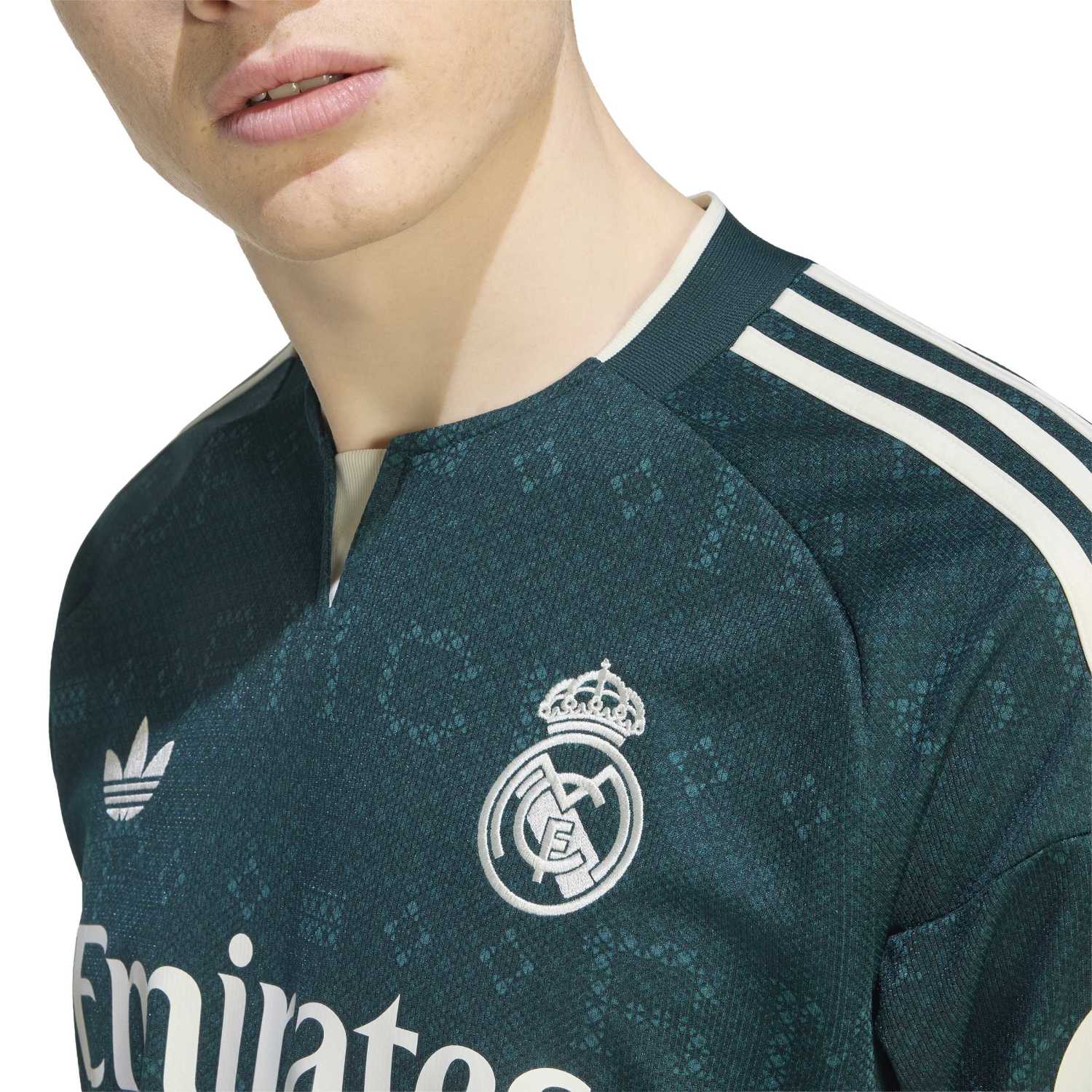 Mens Away Jersey Long Sleeve Green 26/27