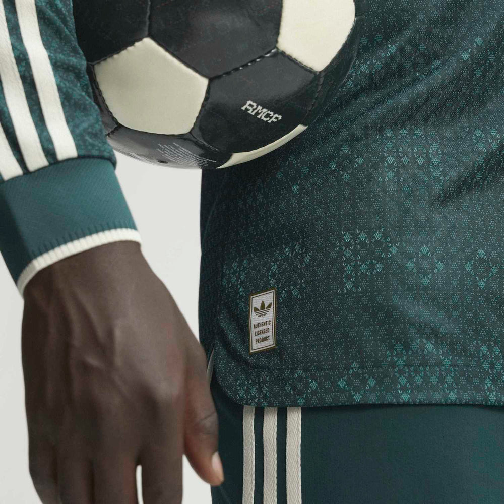 Camisola Away Authentic Masculino Manga Comprida Verde 26/27