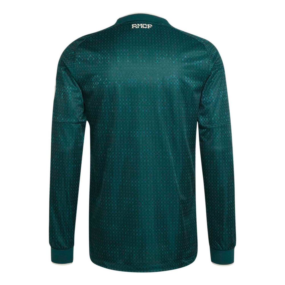 Camisola Away Authentic Masculino Manga Comprida Verde 26/27