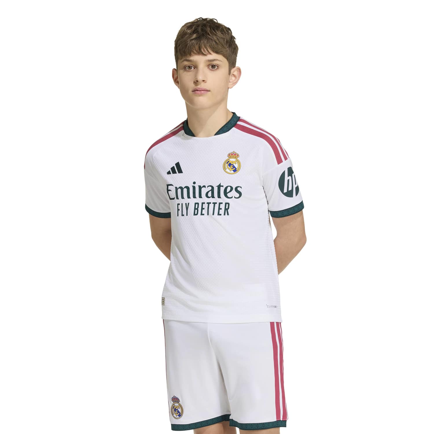 Camiseta Authentic Niño Primera Equipación Blanca 26/27