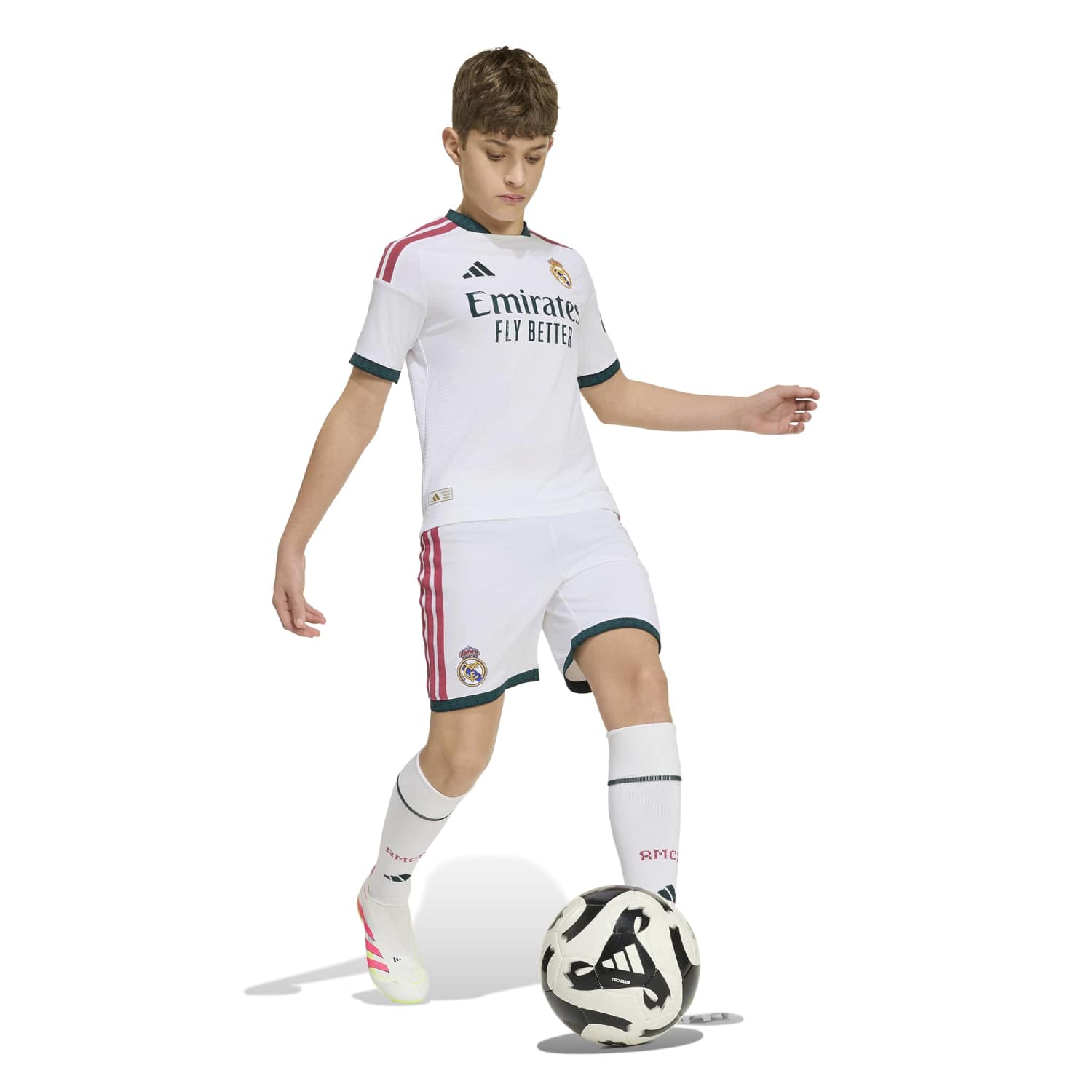 Camiseta Authentic Niño Primera Equipación Blanca 26/27