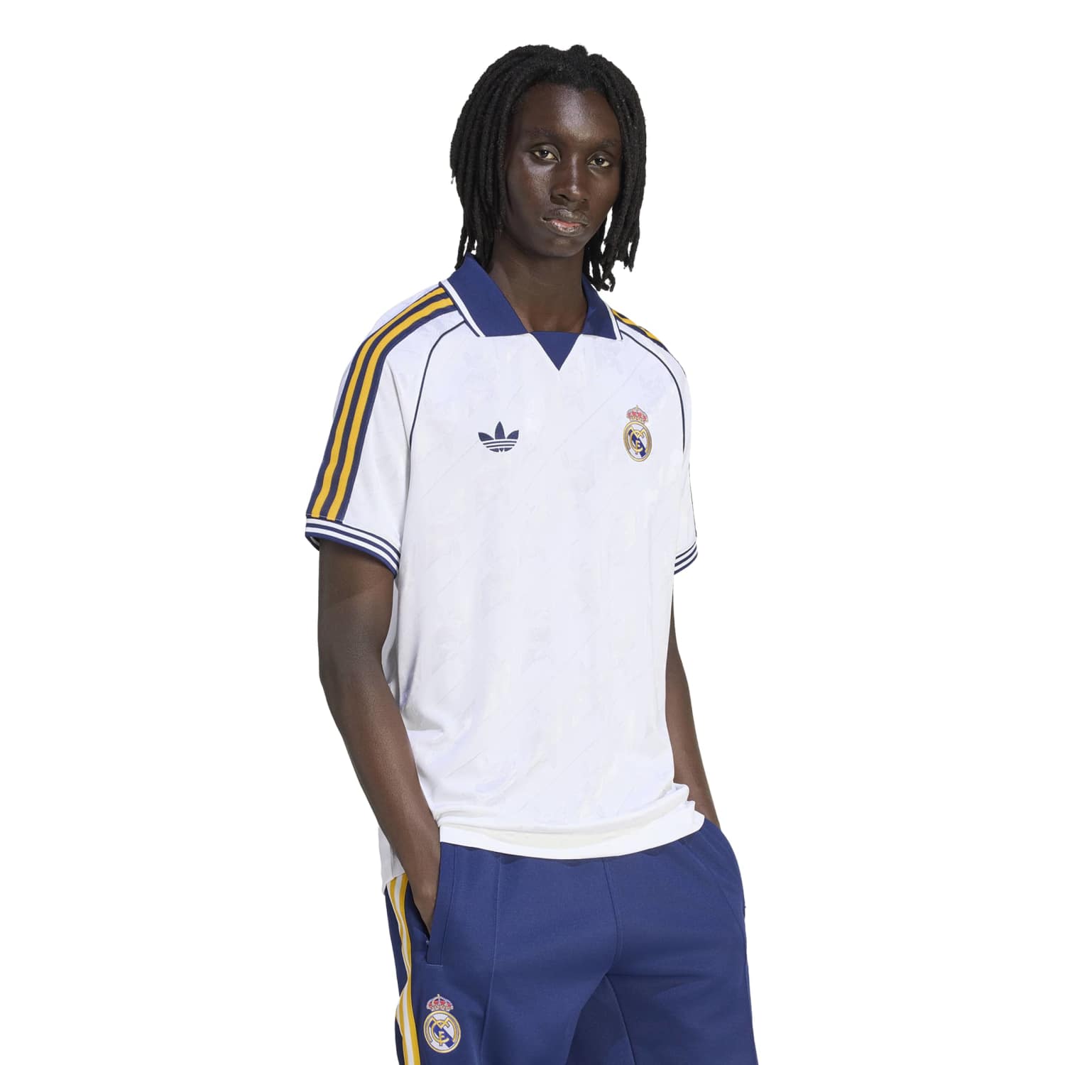 メンズ 襟付きTシャツ adidas Originals 25/26 ホワイト – レアル