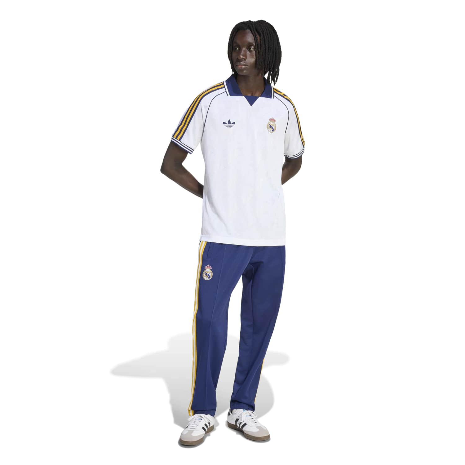 メンズ 襟付きTシャツ adidas Originals 25/26 ホワイト – レアル