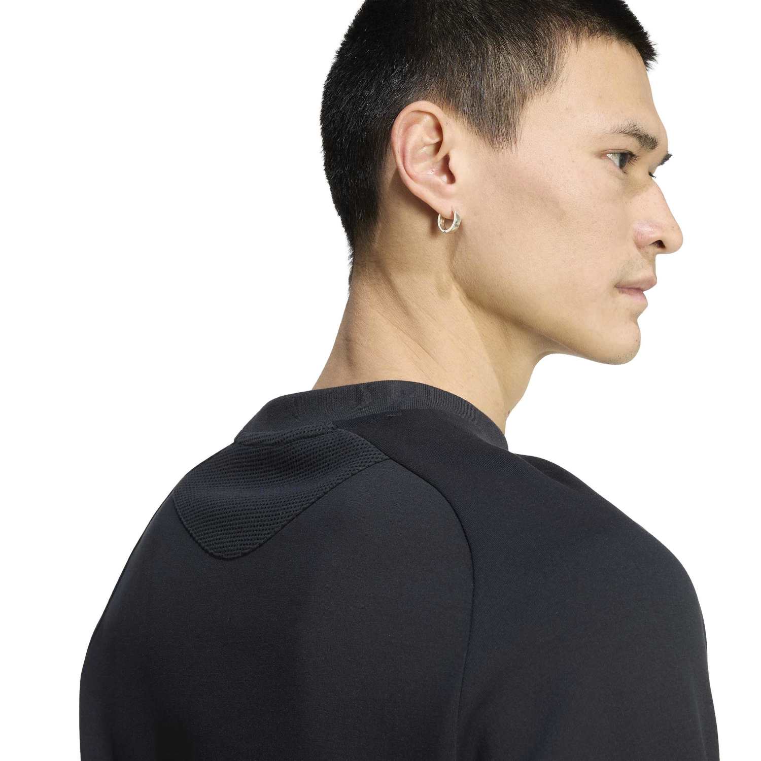 Herren adidas Tiro Travel 25/26 Schwarz Sweatshirt