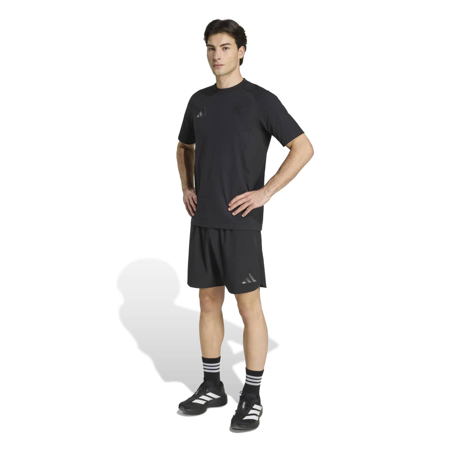 Mens adidas Tiro Travel 25/26 Black Shorts