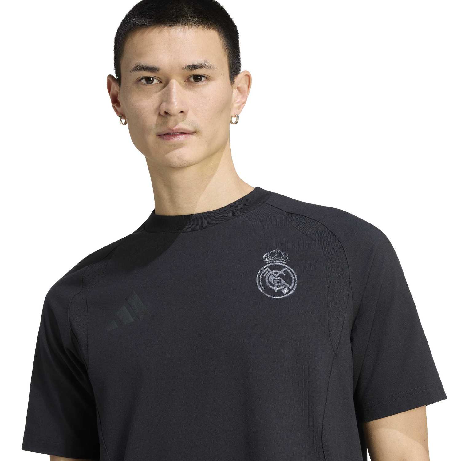 メンズ adidas Tiro Travel 25/26 ブラック Tシャツ – レアル
