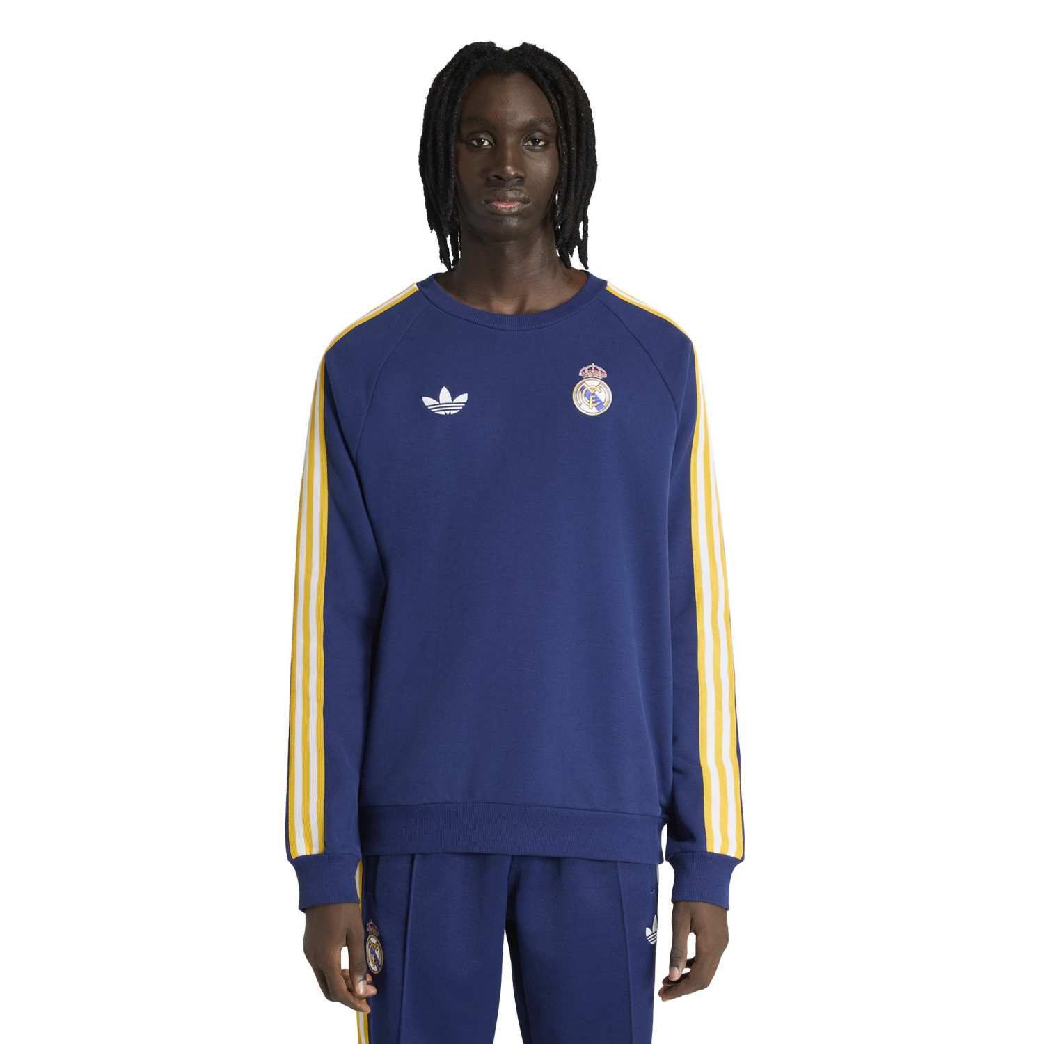 メンズスウェット adidas Originals 25/26 ネイビーブルー – レアル