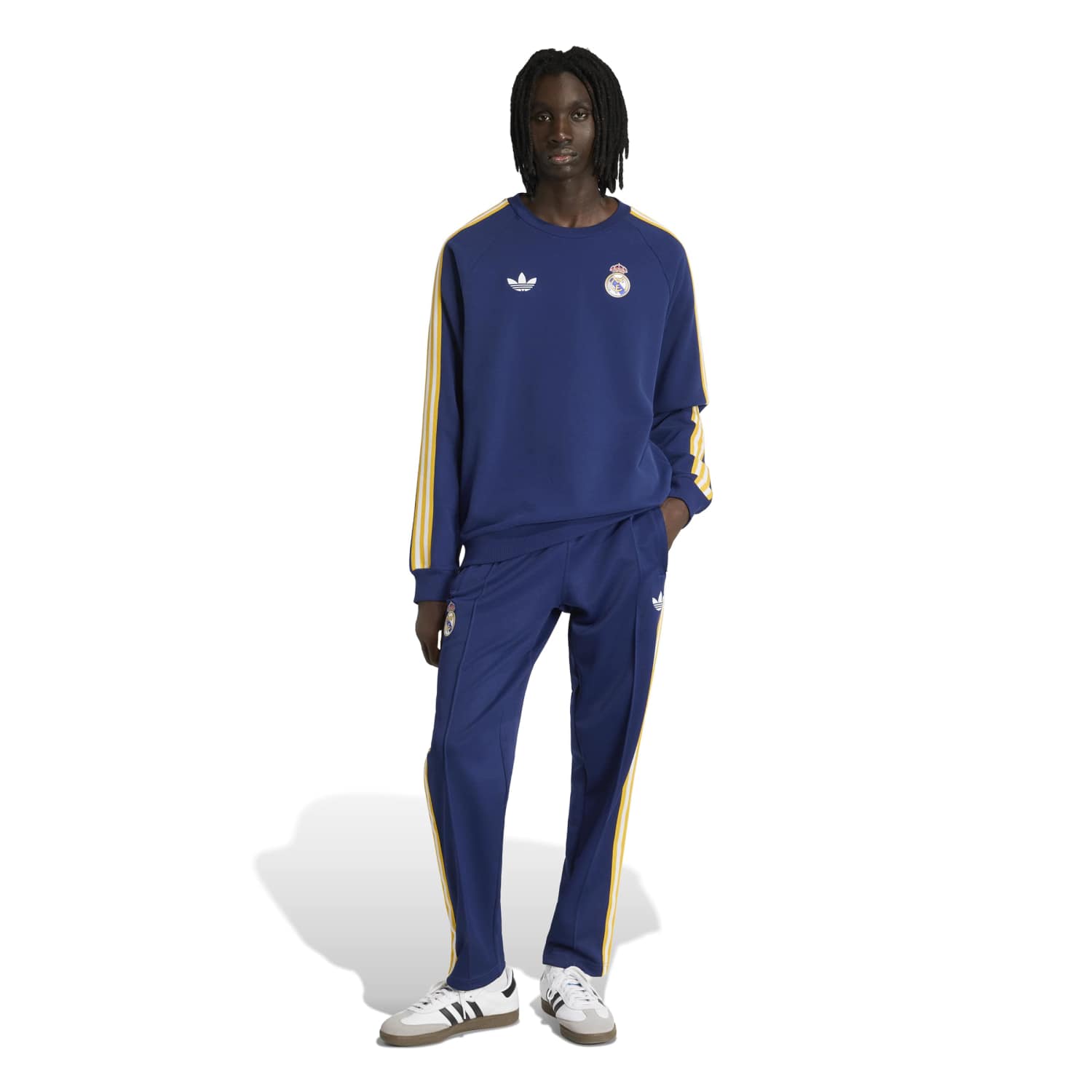 メンズスウェット adidas Originals 25/26 ネイビーブルー – レアル