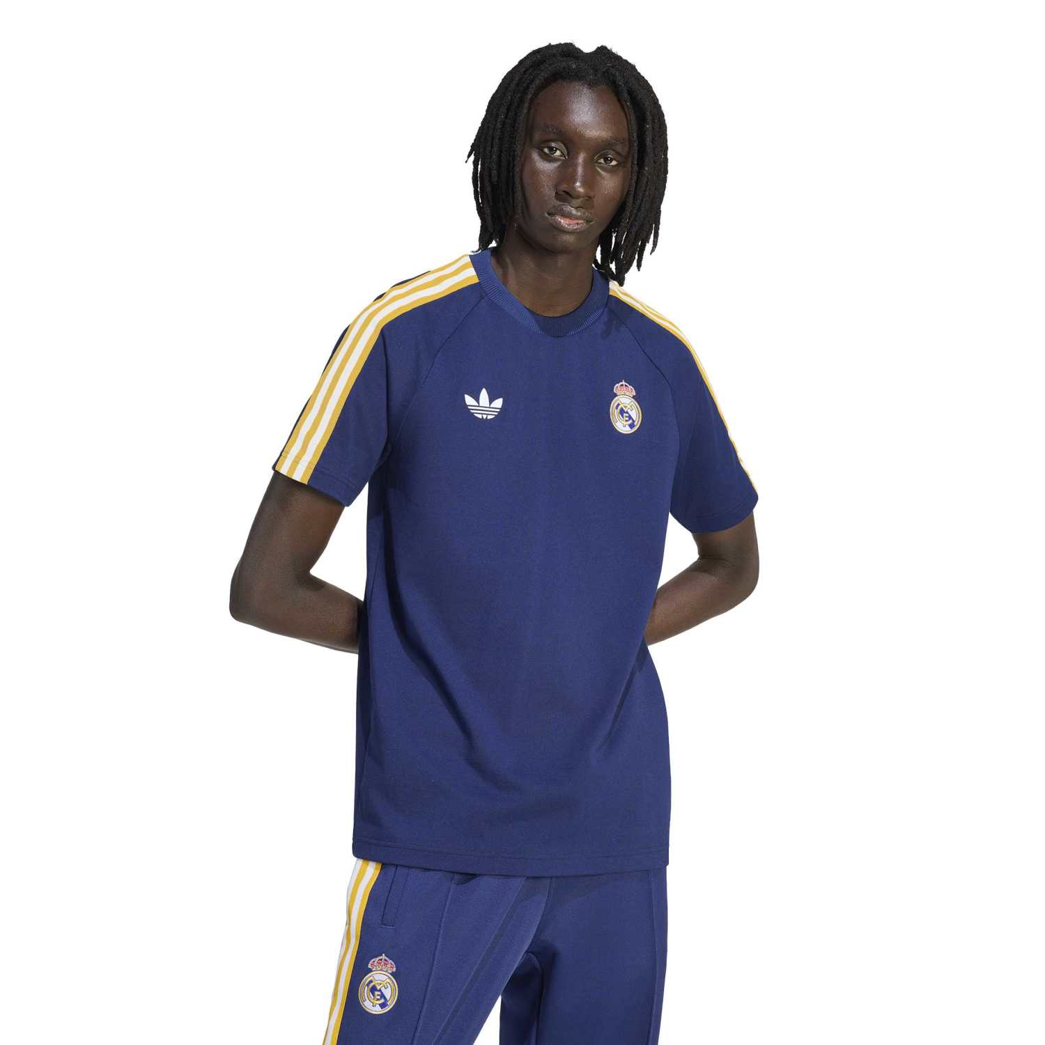 メンズTシャツ adidas Originals 25/26 ネイビーブルー – レアル