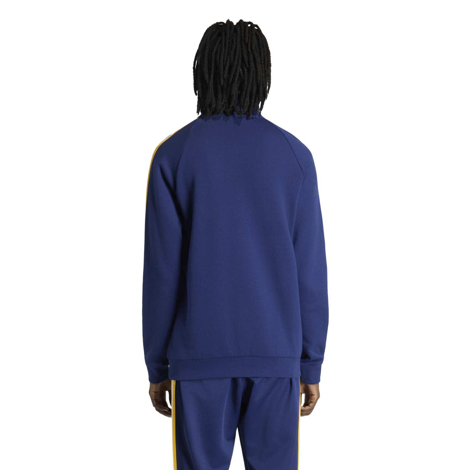 メンズハーフジップスウェット adidas Originals 25/26 ネイビーブルー