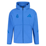 Mens adidas Real Urban Z.N.E. Full Zip Hoodie Blue
