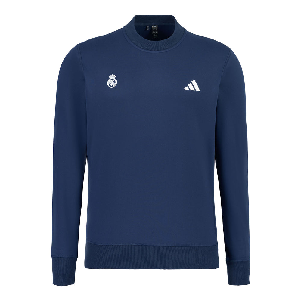 Sweat Col Rond Hommes adidas Golf Ultimate365 Climawarm Bleu Marine