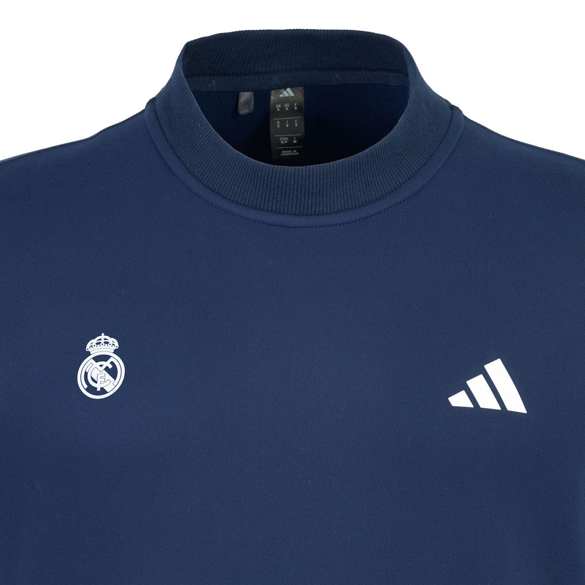Sudadera Cuello Redondo adidas Golf Ultimate365 Climawarm Azul Marino