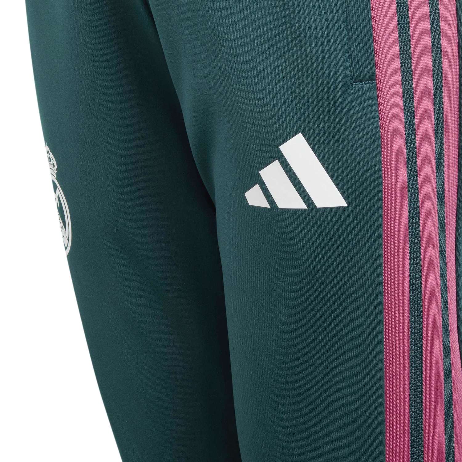 儿童 adidas 训练裤 26/27 绿色