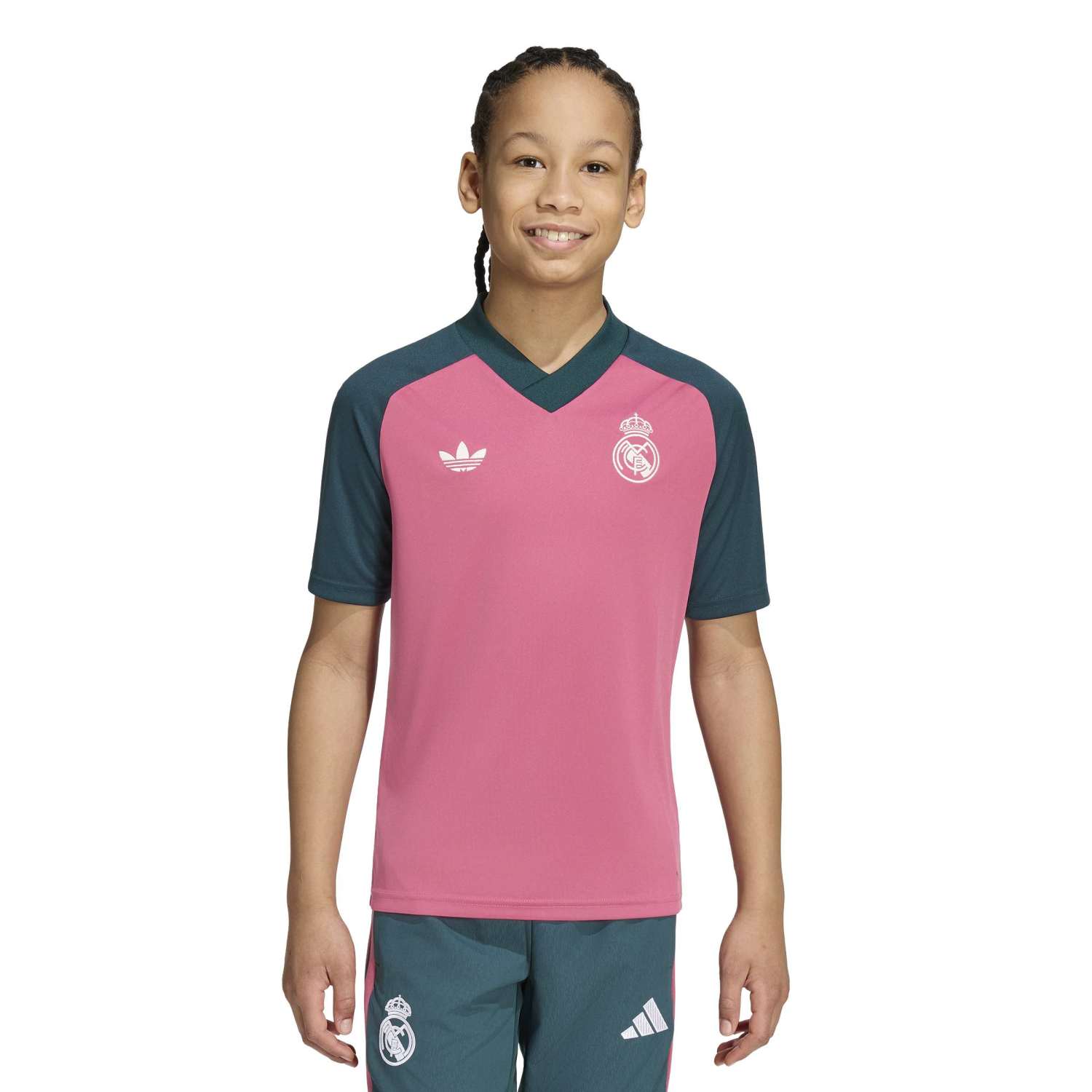 Aufwärm Shirt Kinder adidas 26/27 Burgund